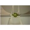 Image 1 : 13.70 ctw Peridot  Ring .925 Sterling Silver