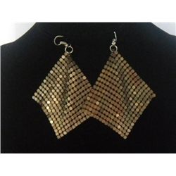 FLYING CARPET BRASS EARRINGS