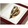 Image 2 : Dead Pawn Non-Native Diamond 10k Gold Women's Engagement/Wedding Ring Set - WIC