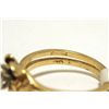 Image 4 : Dead Pawn Non-Native Diamond 14k Gold Flower Women's Ring - Cosmic