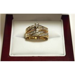 Dead Pawn Non-Native Diamond 10k Gold Women's Ring - WIC