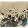 Image 2 : Navajo Turquoise Sterling Silver Post Earrings - Eleanor Largo