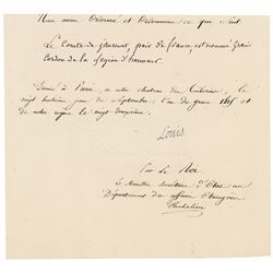 King Louis XVIII and Richelieu