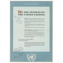 U Thant and Alger Hiss