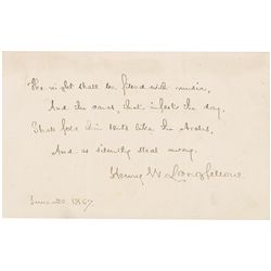 Henry Wadsworth Longfellow