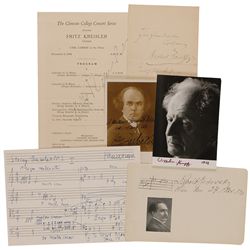 Composers and Instrumentalists