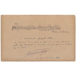 Vincent d’Indy and Charles Marie Widor