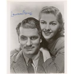 Laurence Olivier and Joan Fontaine