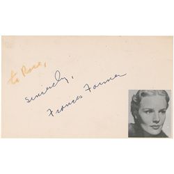 Frances Farmer