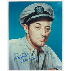 Robert Mitchum and Clayton Moore