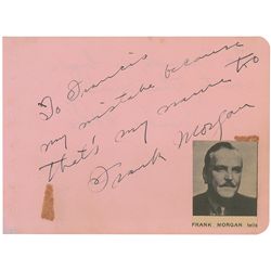 Wizard of Oz: Frank Morgan