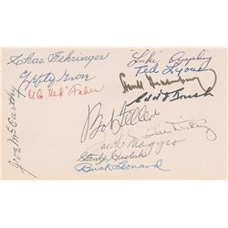 Baseball Hall of Famers