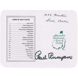 Golf: Runyan and Ball