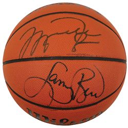 Michael Jordan and Larry Bird