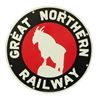 Image 1 : Great Northern Railway Porcelain Sign