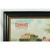 Image 2 : Ebbert Wagon Advertising Self Framed Tin Sign