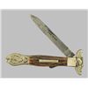 Image 1 : Pearl & Stag Eagle Crossguard Folder Knife