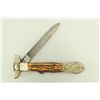 Image 3 : Pearl & Stag Eagle Crossguard Folder Knife