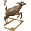 Image 2 : Edd Hayes Life Size Deer Bronze Sculpture
