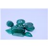 Image 1 : 108.70 CTW AFRICAN EMERALD MIX SHAPES LOOSE STONES