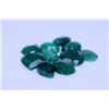 Image 1 : 124.75 CTW AFRICAN EMERALD MIX SHAPES LOOSE STONES
