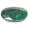 Image 1 : Natural 202.4ctw Genuine Emerald OVAL Stone