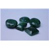 Image 1 : 74.30 CTW AFRICAN EMERALD MIX SHAPES LOOSE STONES (5)