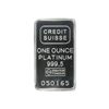 Image 1 : Credit Suisse One Ounce Platinum Bar .9995