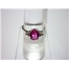 Image 1 : NATURAL 14.75 CTW RUBY RING .925 STERLING SILVER