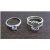 Image 2 : 14k Gold (2) Ring Set w/Diamonds 7.5g :)