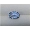 Image 3 : Aquamarine, Verneuil process, 2.20 carats VVS+, oval, MgA1204, hardness 8