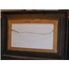 Image 2 : "Whose Meat?" CM Russel 1914 Reproduction on Canvs Nice dark all wood frame                 Print is