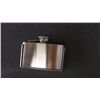 Image 1 : Belt buckle flask. Stainless steel .