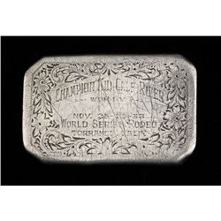 1933 World Series Rodeo Buckle