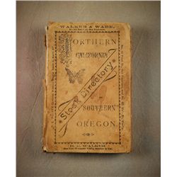 1880s N Cal & S Oregon Brand Book