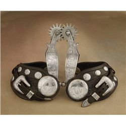 Hollywood Saddlery Parade Spurs
