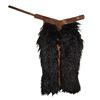 Image 1 : Impressive Long Black Angora Wooly Cowboy Chaps