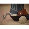 Image 3 : Bill Heisman (b 1951) Miniature Snake Spurs on Boots