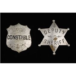 Deputy Sheriff & Constable Badges