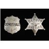 Image 1 : Deputy Sheriff & Constable Badges