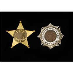 Pair of Hallmarked Badges