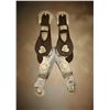 Image 2 : Wallie Boone (1880-1958) silver & gold Texas Spurs