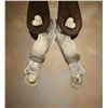 Image 3 : Wallie Boone (1880-1958) silver & gold Texas Spurs