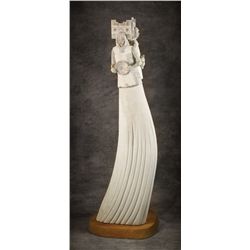 Cliff Fragua Alabaster Sulpture