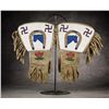 Image 1 : Beaded Pictorial Gauntlets