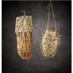 Two Sioux Beaded Bags