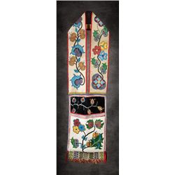 Ojibwa Beaded Bandolier Bag