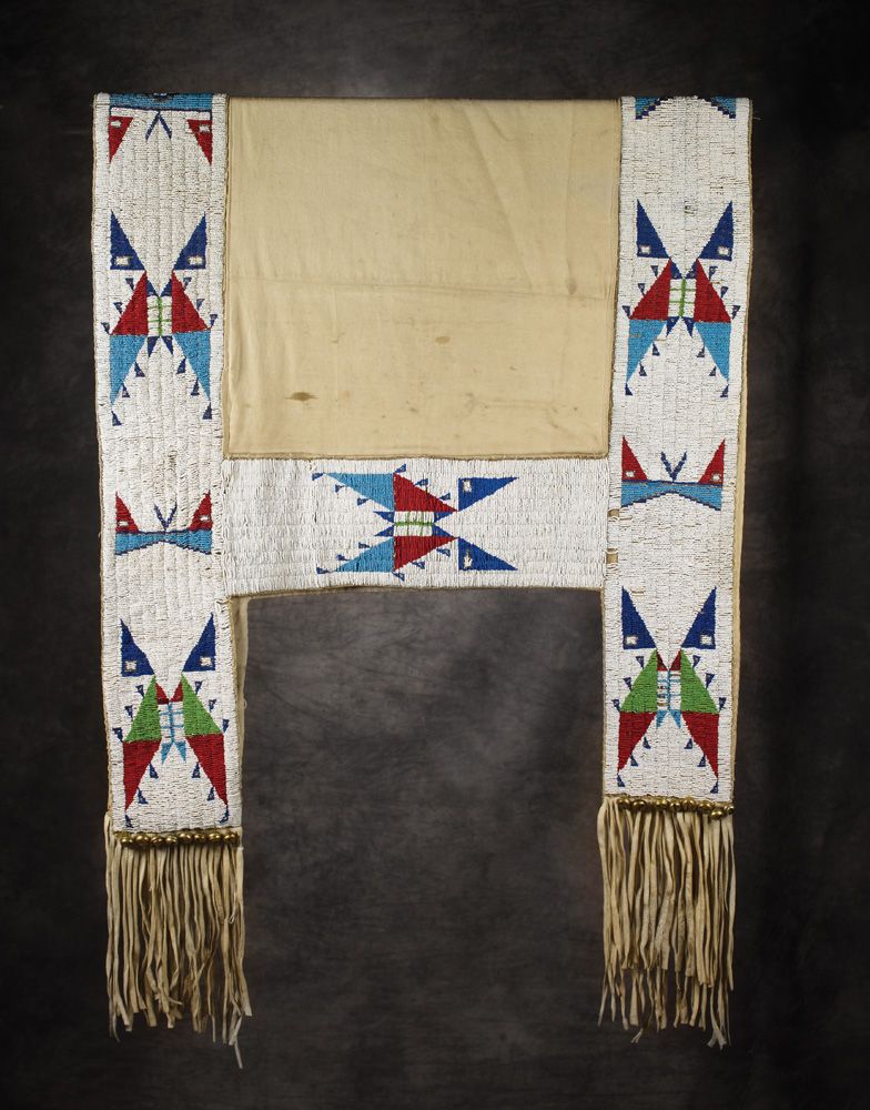 Sioux Beaded Saddle Blanket