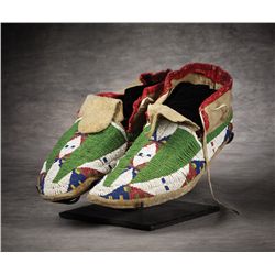 Sioux Beaded Moccasins