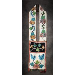 Ojibwa Beaded Bandolier Bag